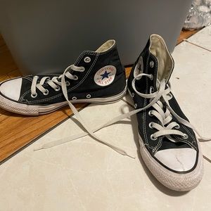 High top Black Converse size W 7